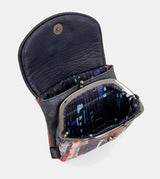 Navy Anekke Kyomu Flap Coin Purse, wallet polyester – view 5