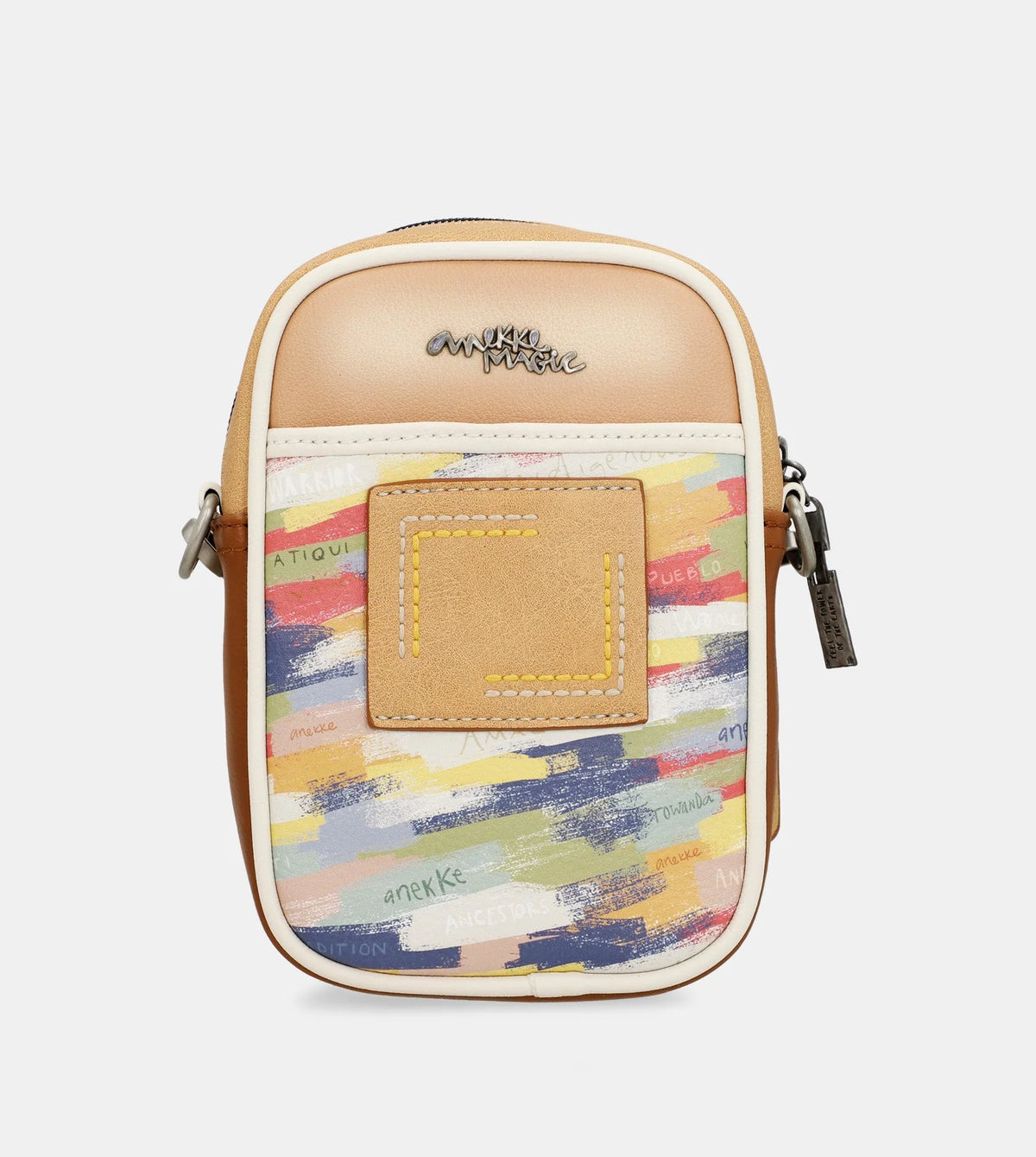 Beige Anekke Magic Souls small crossbody bag, polyester – view 2