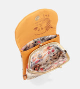 Yellow Anekke Nature Pachamama ochre flap wallet, polyester – view 4