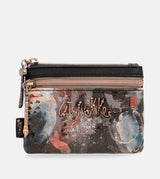 Brown Anekke Shōen Brush Wallet, polyester – view 5