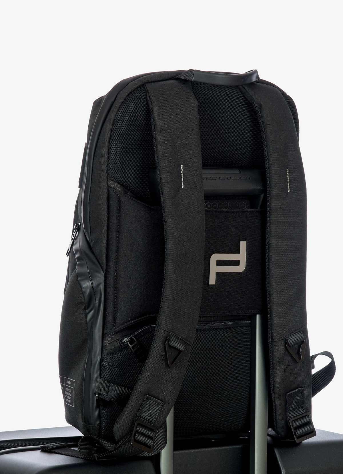 Black Bric's Porsche Design Urban Eco Backpack S, polyester – view 3