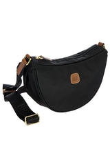 Black Bric's Recycled fabric Halfmoon bag S, shoulder bag polyamide – view 2
