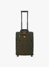 Grey Bric's X-Travel Expandable Cabin Trolley Olive, softside luggage nylon/leather – view 3