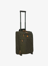 Grey Bric's X-Travel Expandable Cabin Trolley Olive, softside luggage nylon/leather – view 4