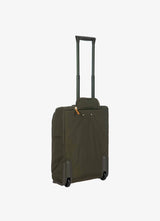 Grey Bric's X-Travel Expandable Cabin Trolley Olive, softside luggage nylon/leather – view 5