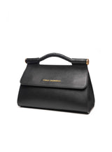 Black Carlo Salvatelli Handbag, natural leather – view 2