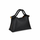 Black Carlo Salvatelli Handbag, natural leather – view 2