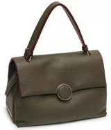 Green Carlo Salvatelli Handbag, shoulder bag natural leather – view 3