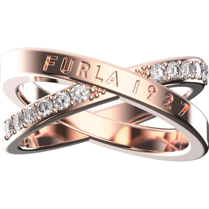 Off White Furla 1927 Cross Ring