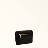 Black Furla 1927 M Compact Wallet, natural leather – view 2