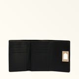 Black Furla 1927 M Compact Wallet, natural leather – view 3