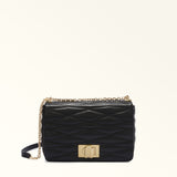 Black Furla 1927 M Crossbody, natural leather