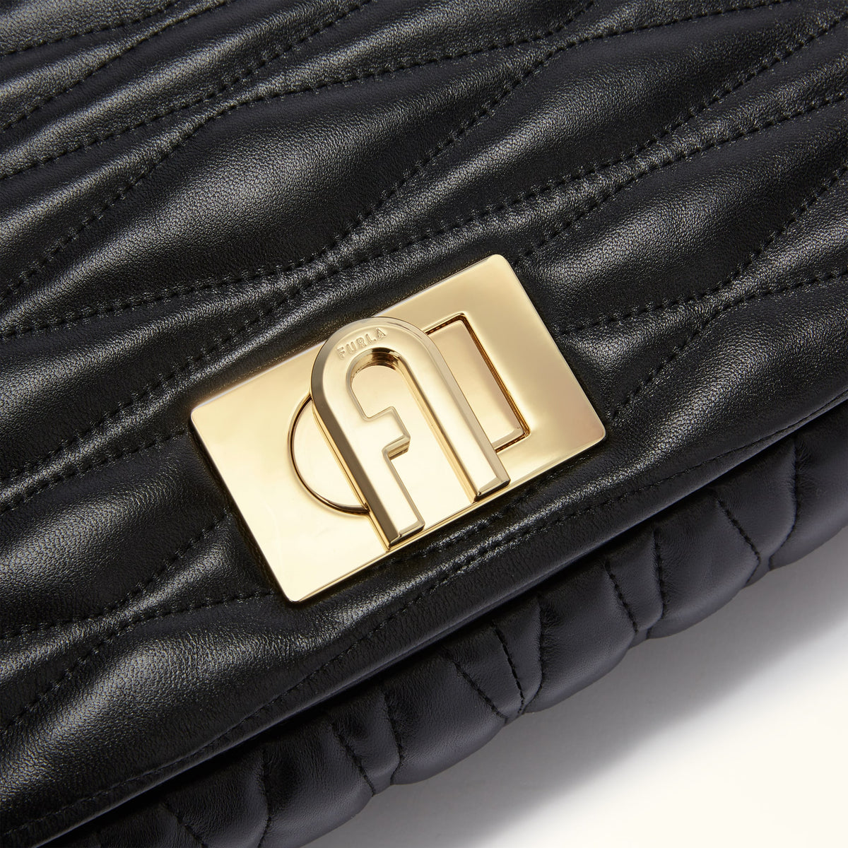 Black Furla 1927 M Crossbody, natural leather – view 5