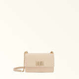Beige Furla 1927 Mini Crossbody 20, natural leather