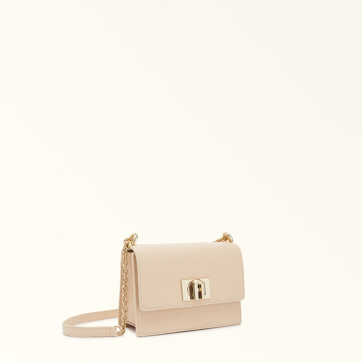 Beige Furla 1927 Mini Crossbody 20, natural leather – view 2