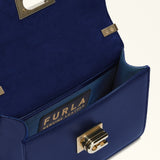 Navy Furla 1927 Mini Crossbody 20, natural leather – view 3