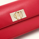 Red Furla 1927 Mini Crossbody Aw25, natural leather – view 2