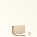 Beige Furla 1927 Mini Crossbody, natural leather – view 3