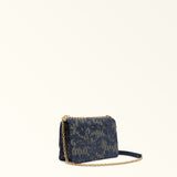Navy Furla 1927 Mini Crossbody, natural leather – view 3