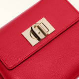 Red Furla 1927 Mini Top Handle Aw25, handbag natural leather – view 2