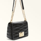 Black Furla 1927 S Crossbody, natural leather – view 3