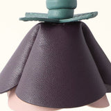 Purple Furla Allegra Keyring, keychain natural leather – view 2
