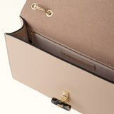 Beige Furla Amelia M Crossbody, natural leather – view 3