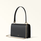 Black Furla Amelia M Crossbody, natural leather – view 2