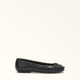 Black Furla Ballet Ballerina T.5, shoes natural leather – view 2