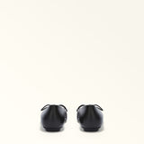 Black Furla Ballet Ballerina T.5, shoes natural leather – view 3