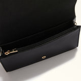 Black Furla Camelia Chain Wallet, crossbody natural leather – view 3