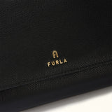 Black Furla Camelia Chain Wallet, crossbody natural leather – view 4