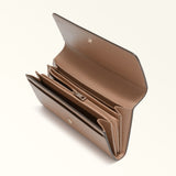 Taupe Furla Camelia Continental Wallet Aw25, natural leather – view 3