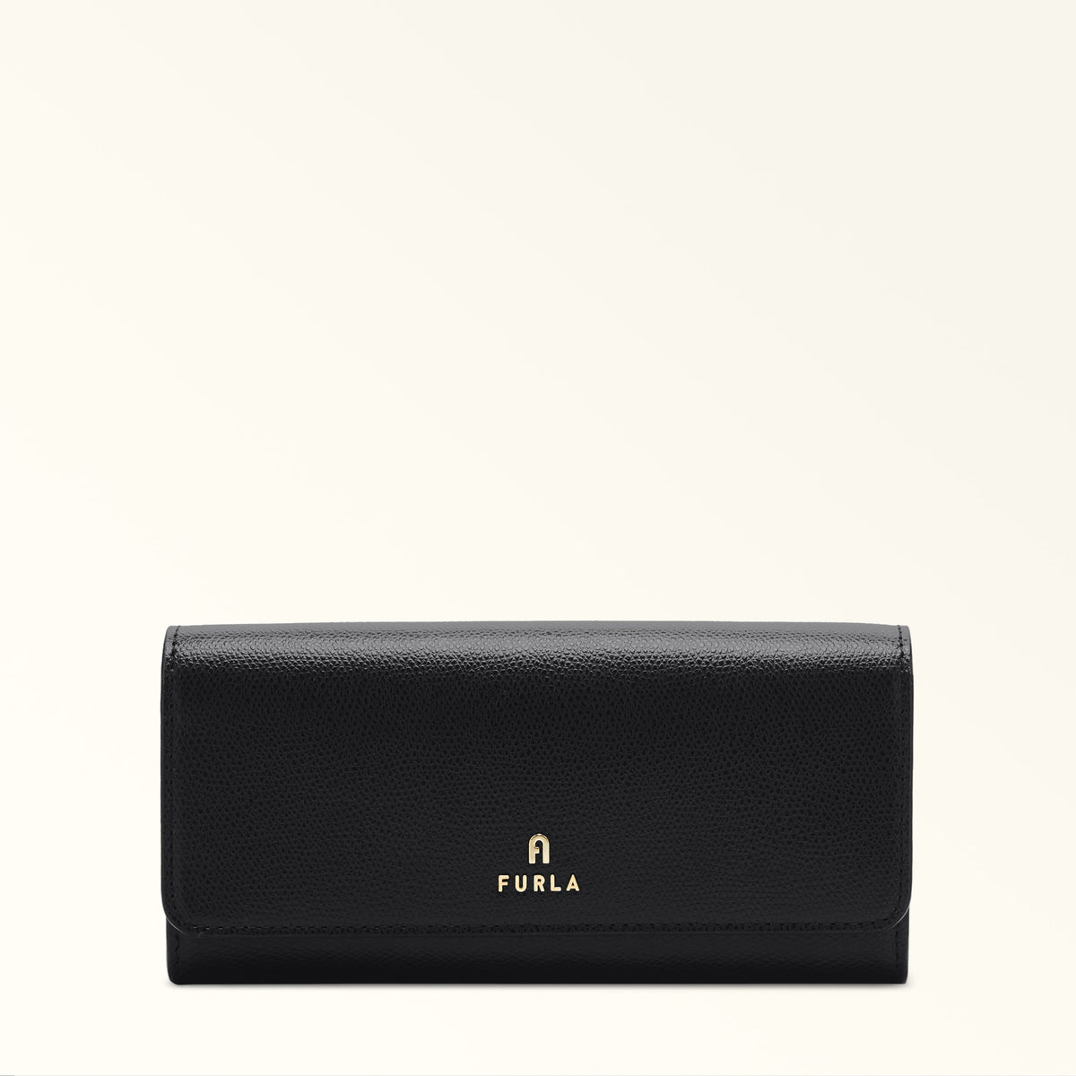 Black Furla Camelia Continental Wallet, natural leather – view 5
