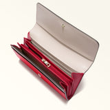 Red Furla Camelia Continental Wallet, natural leather – view 4