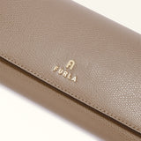 Taupe Furla Camelia Continental Wallet, natural leather – view 2