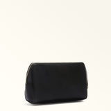 Black Furla Camelia L Cosmetic Case, natural leather – view 3
