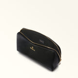 Black Furla Camelia L Cosmetic Case, natural leather – view 4