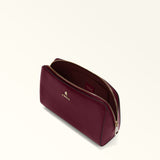 Burgundy Furla Camelia L Cosmetic Case, natural leather – view 4