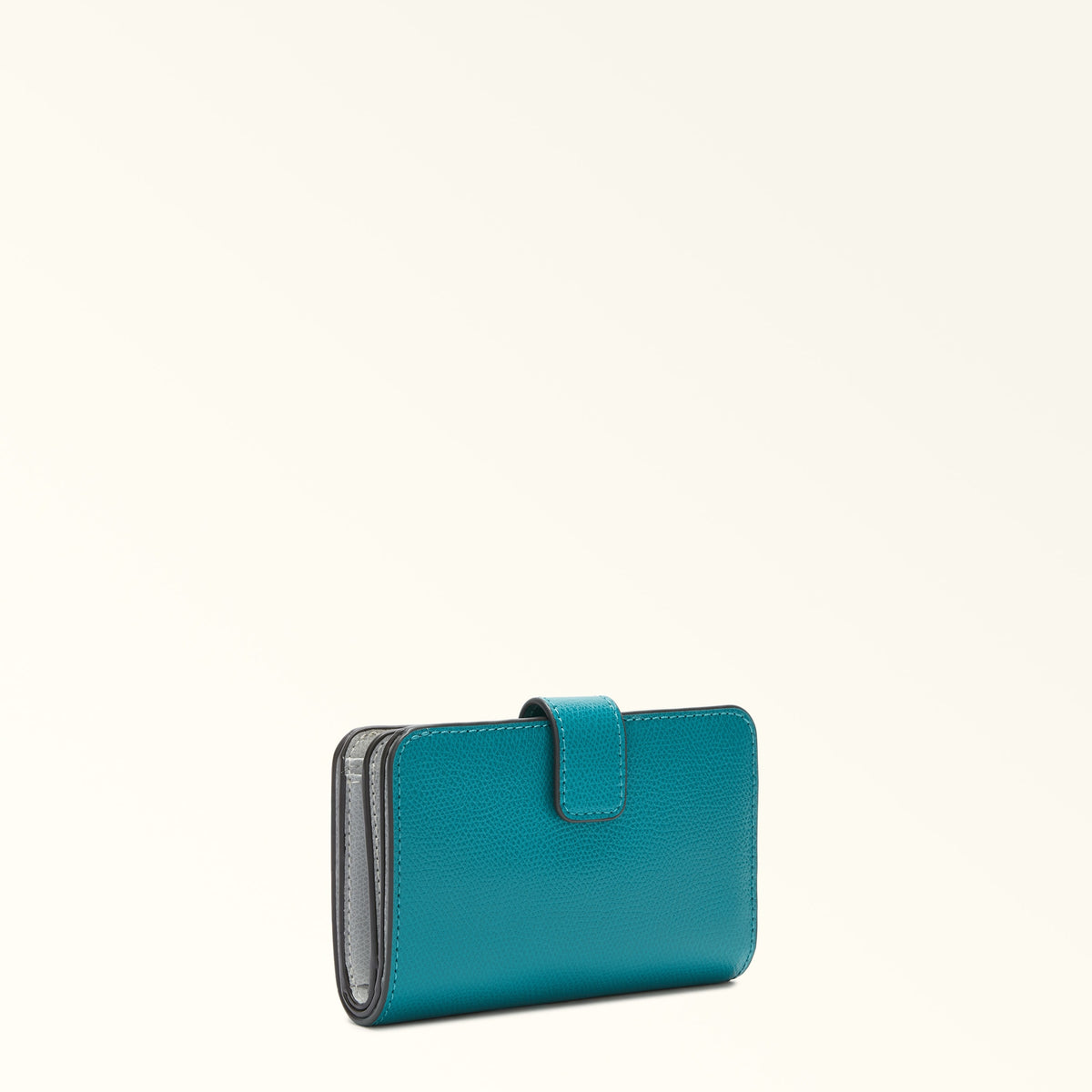 Green Furla Camelia M Compact Wallet, natural leather – view 2