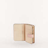 Pink Furla Camelia M Compact Wallet, natural leather – view 2