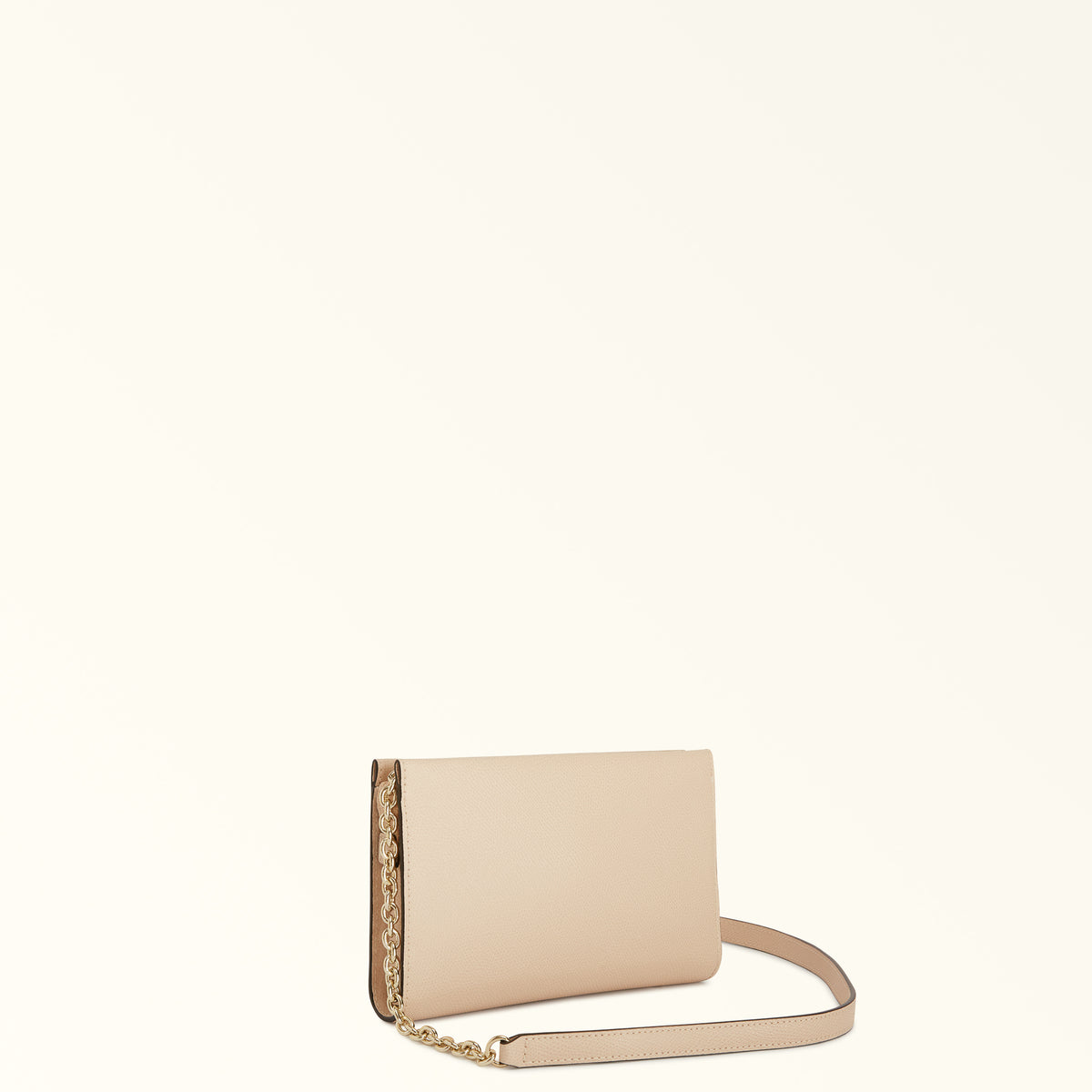 Beige Furla Camelia Mini Crossbody, natural leather – view 2