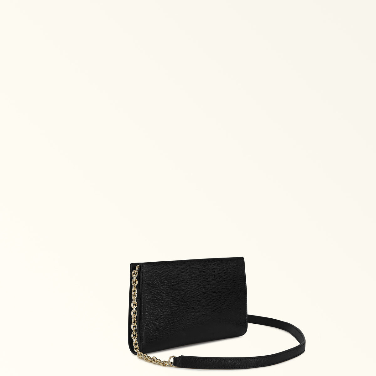 Black Furla Camelia Mini Crossbody, natural leather – view 3