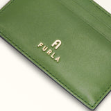 Green Furla Camelia S Card Case, credit card holder natural leather – view 3