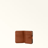 Brown Furla Camelia S Compact Wallet, natural leather – view 3