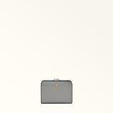 Grey Furla Camelia S Compact Wallet, natural leather