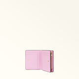 Pink Furla Camelia S Compact Wallet L Zip, natural leather – view 3