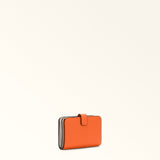 Orange Furla Camelia S Compact Wallet, natural leather – view 2
