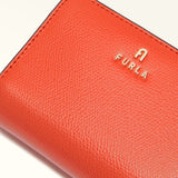 Red Furla Camelia S Compact Wallet, natural leather – view 2