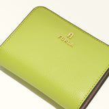 Yellow Furla Camelia S Compact Wallet, natural leather – view 2